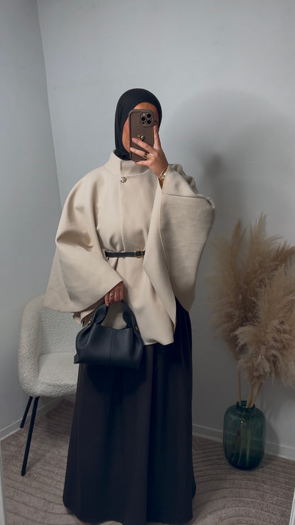 Veste cape Kayla