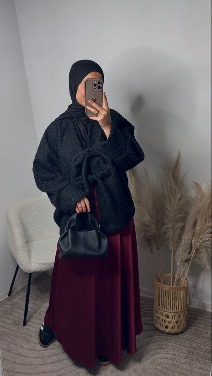 Jupe satin Lisa